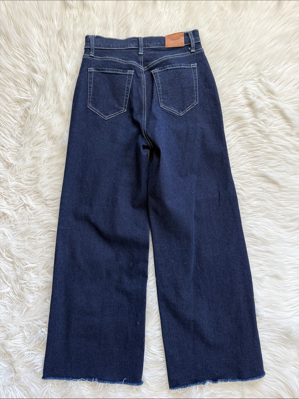 Level 99 Dark Blue Wide Leg Jeans Size 29 - Picture 5 of 13